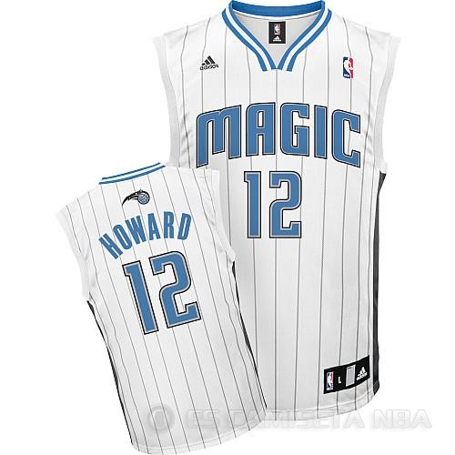 Camiseta Howard #12 Orlando Magic Blanco - Haga un click en la imagen para cerrar